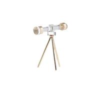 Table Decorations Crystal Telescope Model Ornaments Home Accessories Living Room Study Office Desktop Soft Furnishing Luxury Ornaments Desktop Ornament (Size : S)