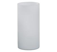 Table Desk Lamp Shade White Glass Opal Matt In Line Switch Bulb E14 1x60W