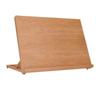 vidaXL Table Easel Wooden Art Easel Adjustable Table Box Easel Solid Beech Wood