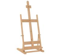 vidaXL Table Easel Wooden Art Easel Adjustable Table Box Easel Solid Wood Pine
