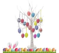 Table Easter Trees - 23.6 Inch Bendable Birch Branches | Warm Illuminated Ornament - Festive Seasonal Centrepiece This USB Powered ABS Features Adjustable Branches For Christmas