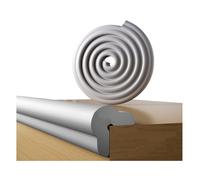 Table Edge and Corner Guards For Baby, Baby Proofing Soft Corner Protectors,Furniture and Tables Child Baby Proof Bumpers, Pre-Taped Corner Cushions (Grey)