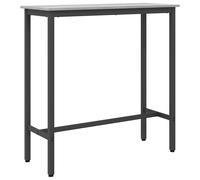 Table Engineered Wood and Steel Adjustable Modern Work Indoor Leg Craft vidaXL