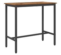 Table Engineered Wood and Steel Adjustable Modern Work Indoor Leg Craft vidaXL