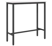 Table Engineered Wood and Steel Modern Adjustable Desk Indoor Work vidaXL