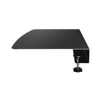 table extension desk clamp mount platform monitor stand adapter storage panel L-shaped corner work extension