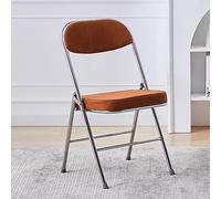 table Folding Chairs with Metal e Portable Padded PU Cushed Seating for Home Office & Outdoor Events Slish Design for Maximum Support & ili