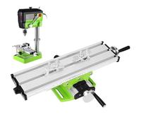 Table for Milling Machines - Aluminium Alloy Table with Adjustable XY Axes - Sliding for Bench Drill, for Cutting Carving Milling Welding