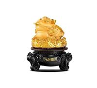 Table Fortune Feng Shui Money Three Legged Wealth Frog Statue with Rotating Base Home Office Tabletop Ornaments Buddha Decoration