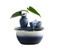 Table Fountain Small Water Ornaments Living Room Circulating Transit Office Desktop Humidifier Decorations Fountains