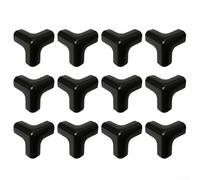 Table Furniture For Edge Protection Child Proofing Home Safety Accessories 12 Pack Soft Cushioned Baby Safety Corner Guards Anticollision Corner for Protectors (BLACK)
