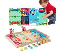 Table Game Set - Interactive Board Game for Multiple Players - Sporty Table Hockey Game | For Home, Student Room, Party, Classroom, Teenagers, Family, Friends, Classmates
