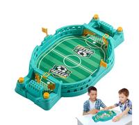 Table Game, Soccer Toy, 9.06x4.72x1.57 Inches Portable Compact Size Tabletop Interactive Two Player, Football Table for Family, Gathering, Backyard and Camping Trip