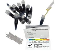 Table Grape Titratable Acidity Test Kit, 0.4 â€“ 0.9 g/100mL Tartaric Acid [10 Tests]