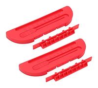 Table Hockey Ball Stopper Score Counter 2 in 1 Plastic Goal Door and Scorekeeper with Sliding Indicator for Table Ice Hockey Games Environmentally Friendly Material 6.1in Length