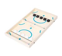 Table Hockey Sport Game - Sling Puck Board Game Set, High-Speed Tabletop Hockey For Friends And Family | Action-Packed Slingshot Match, Multiplayer Toy For Indoor Fun And Entertainm