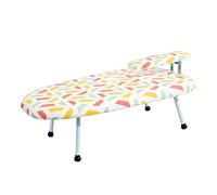 Table Ironing Board Small Foldable with Iron Rest and Heat Protection Grid | Space-saving, compact tabletop, ironing board for dormitories, apartments and on the go
