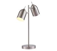 VERSANORA Teamson Home Mason Table Lamp with Chrome Shade VN-L00063NB-UK