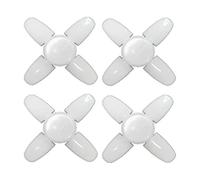 table lamp|4 Pack LED Garage Lights, Screw in Garage Ceiling Lighting 2800LM, 28W E26 / E27 Daylight Lamp with 4+1 Adjustable Panels for, Workshop, Warehouse