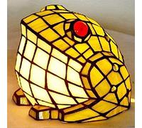 Table Lamp Creative Stained Glass Frog Table Lamp Living Room Bedroom Study Lounge Night Light Bedside Lamp Home Decoration