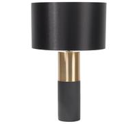 Beliani Table Lamp Darling Metal Black