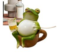 Table Lamp Decor, Cute Decorative Lights, Frog Glow Feature with Soft Illumination, Ambient Bedside Lighting Accessory for Home Indoor Nursery Bedroom Kids Holiday Party Decor Indoor