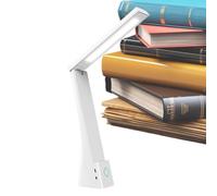 Table lamp, desk lamp - rechargeable reading lamp, ergonomic design to protect the eyes, 3 levels dimmable light warm charm included control control for bedroom sleeping