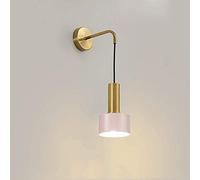 Table Lamp Fittings,Led Mirror Front Light Wall Light Waterproof Bathroom Make-Up Lighting Cool 6000K Aluminum Wall Toilet Bath Mirror Lamp/Pink