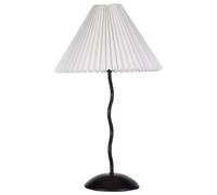 Beliani Table Lamp Jikawo Metal White, White