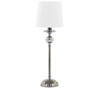 Beliani Table Lamp KUBENA Metal White, White
