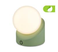 Table Lamp LED Desk Night Light 9cm Outdoor IP54 Rechargeable Dimmer 150lm Green