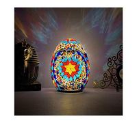 Table Lamp LED Table Lamp Egypt Characteristic Egg Table Lamp for Bedroom Living Room Hotel Bar Decoration Reading Lamp (Color : Red) Interesting