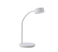 Table Lamp Maori dimmable (Modern) in White Made of Metal for e.g. Office & Workroom (1 Light Source,) from Lindby | Desk Lamps