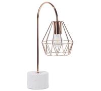 Beliani Industrial Metal Table Lamp Copper Mooni