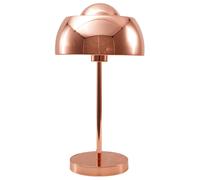 Beliani Table Lamp Senette Metal Copper