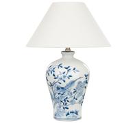 Table Lamp White and Blue MAGROS