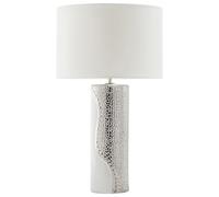 Table Lamp White with Silver AIKEN