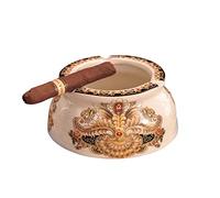 Table leg lifting parts Light Luxury Retro Ceramic Ash Holder for Smokers, Cigarettes Ash Tray for Indoor or Outdoor Use