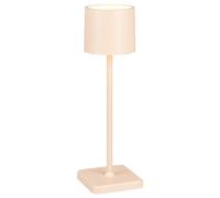 Table Light Beige Fernandez LED IP54 Sand CCT Rechargeable Portable Trio