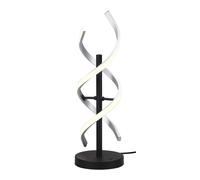 Table Light Black Sequence LED Matt Brushed Aluminium CCT Trio 541810205