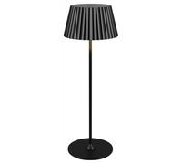Reality Leuchten Suarez LED table lamp, black, height 39 cm, metal