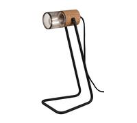 Table Light Black Tosh Matt & Natural Wood Trio 504300132