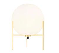 Alton 20cm Table Lamp - Brass, none