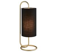 Table Light Brass Klip Antique Black Endon 98090