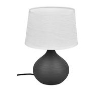 Table Light Brown Martin Cappucino Fabric Shade Trio R50371026