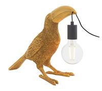 Table Light Gold Toucan Vintage Endon 95077