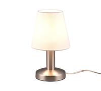 Table Light Silver Mats II LED Matt Nickel With White Shade Trio 599700101