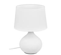 Table Light White Martin Fabric Shade Trio R50371001