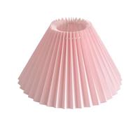Table Lighting Pleated Fabric Shade, A
