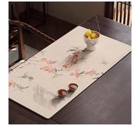 Table Mat Water-absorbent and Stain-resistant, Non-slip Rubber Backing, for Various Tables, Coffee Machine Mats, Kitchen Countertops(I,40x60cm/15.7x23.6in)